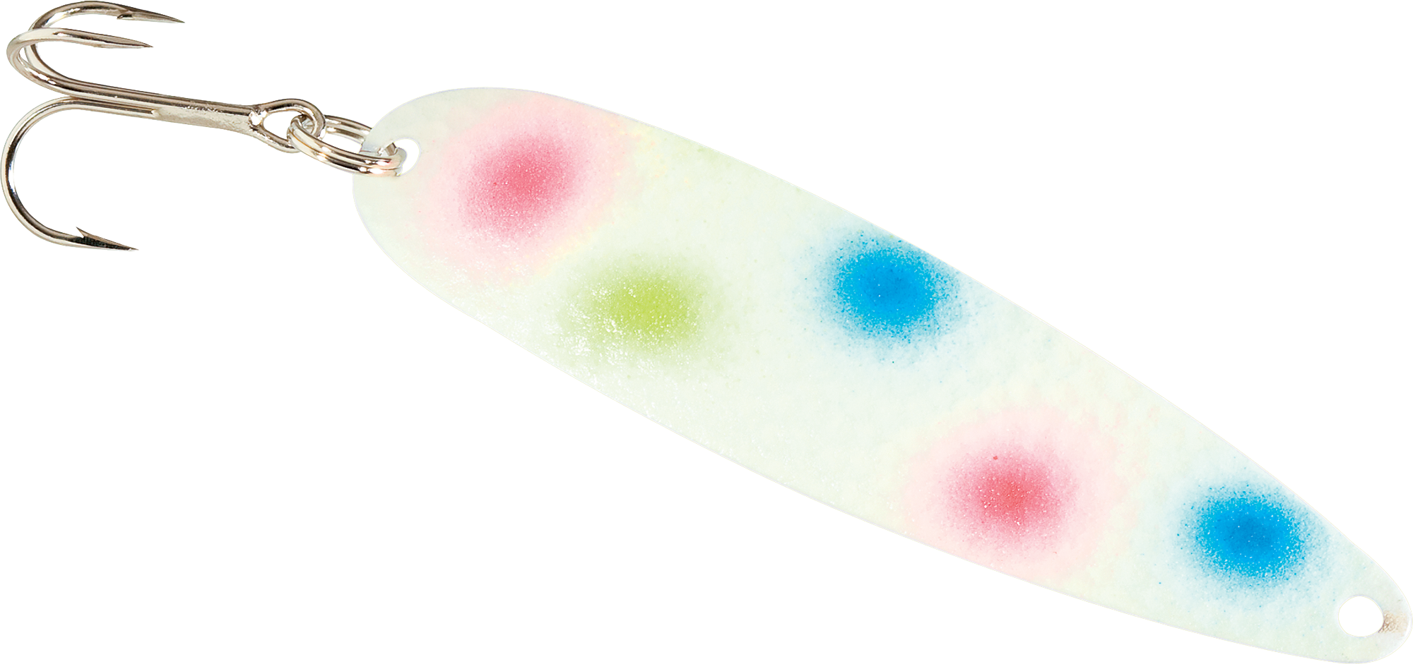 Michigan Stinger Stingray Spoon - White Neon | BoondockGear.com